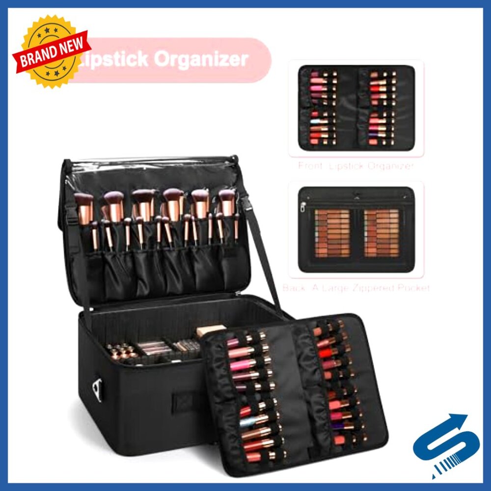 Professional Extra Large Makeup Case Organizer Bo… - image 5